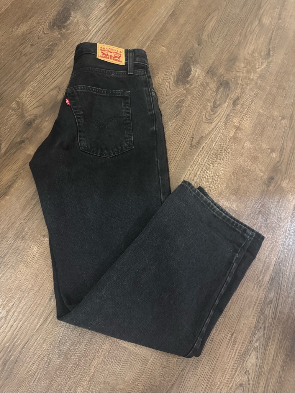 Women’s Levi’s 94 Baggy Black Jeans - Size 28